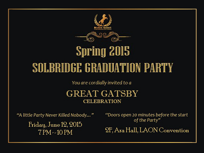 *SPRING 2015 GRADUATION PARTY*