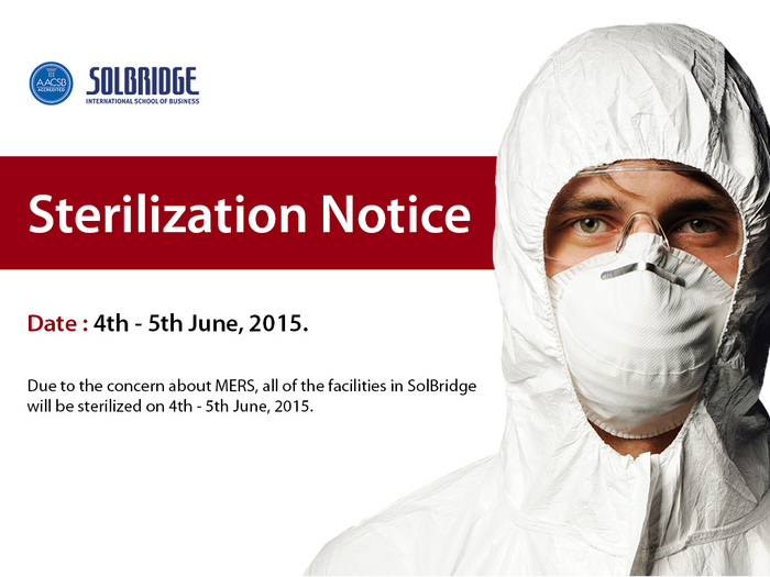 Sterilization Notice