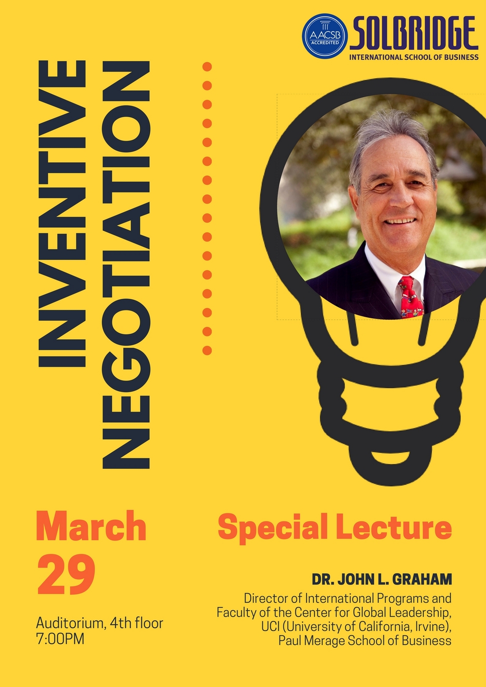 Special Lecture: Inventive Negotiation