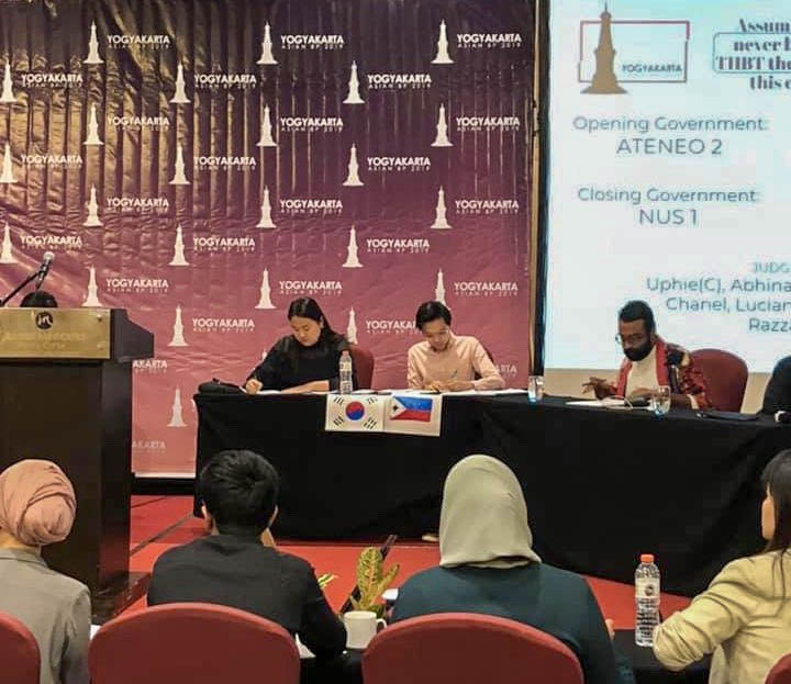 SolBridge Debate Society wins the 2019 Asian British Parliamentary Debate Championships