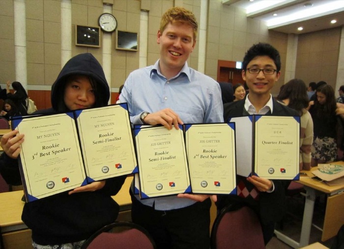 DeBridgers Leave Their Marks in the Korea National Debate Championship