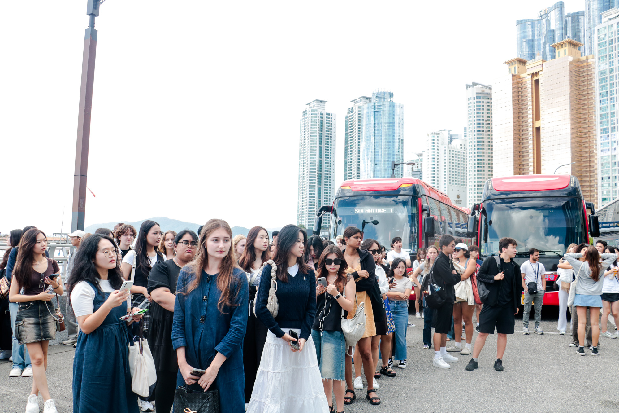 An excursion to the Busan Haeundae Beach